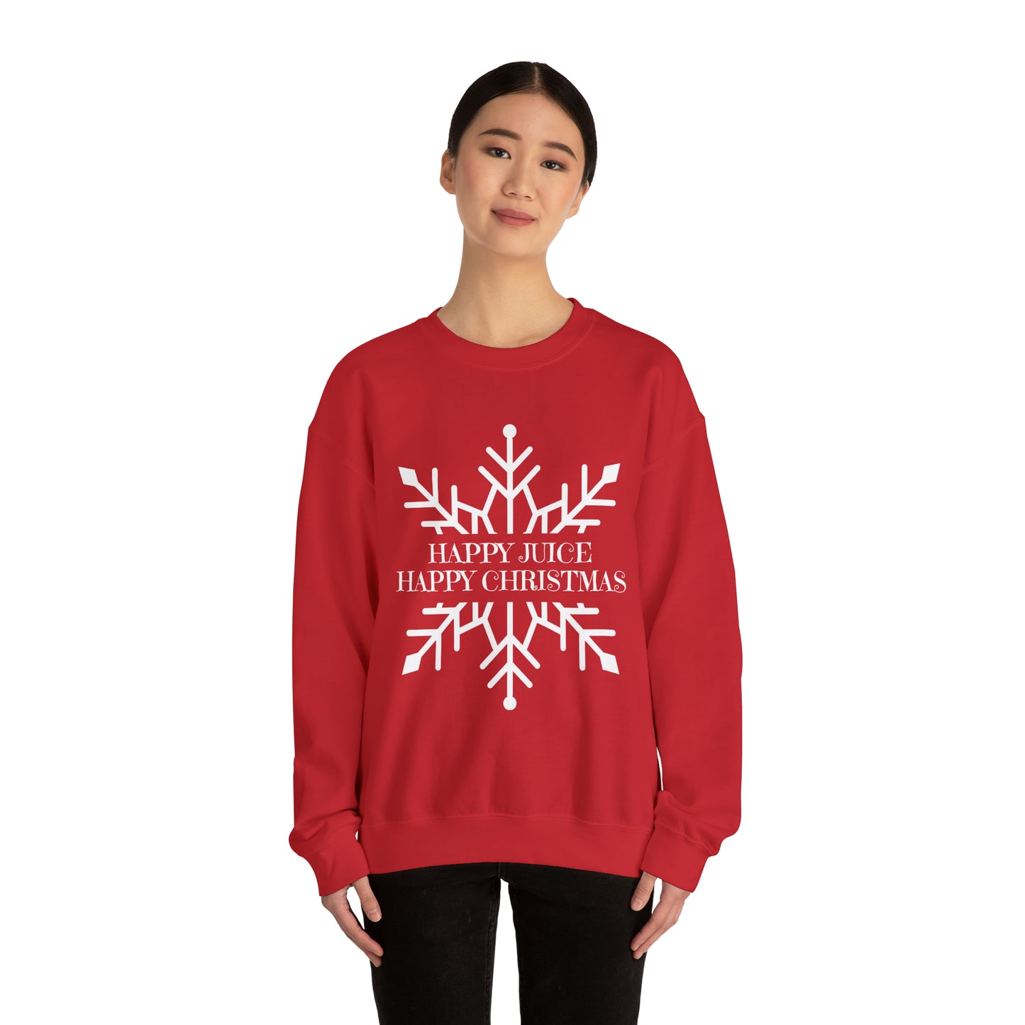 Happy Juice Happy Christmas Crewneck Sweatshirt